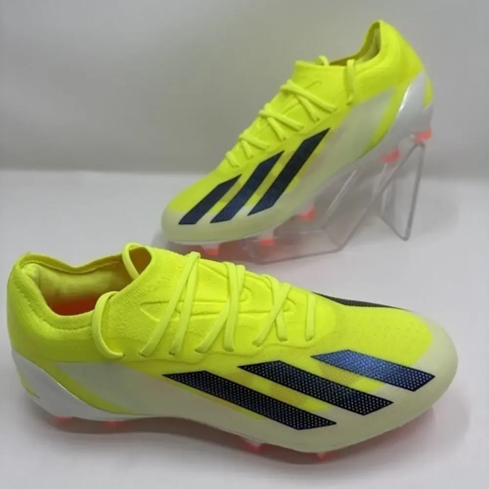 Adidas X Crazyfast Elite FG Soccer Cleats Mens Size 5 Solar Yellow IE2376 NEW